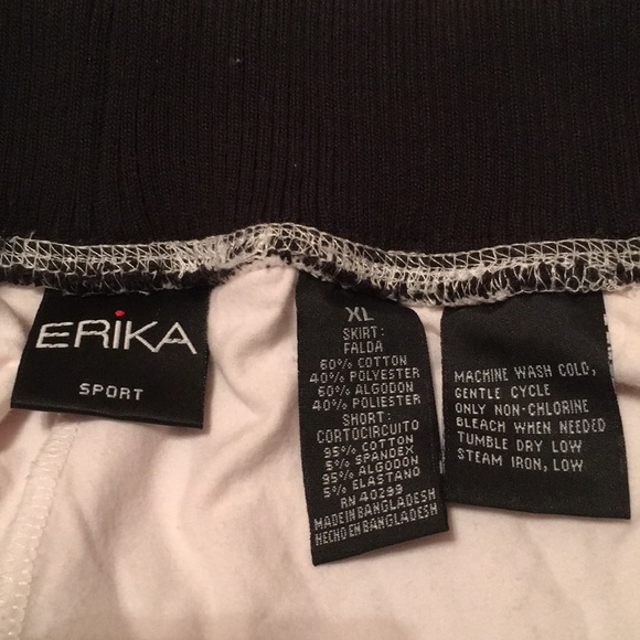 Erika Shorts Erika Sport Terry Skorts Size Xl Poshmark